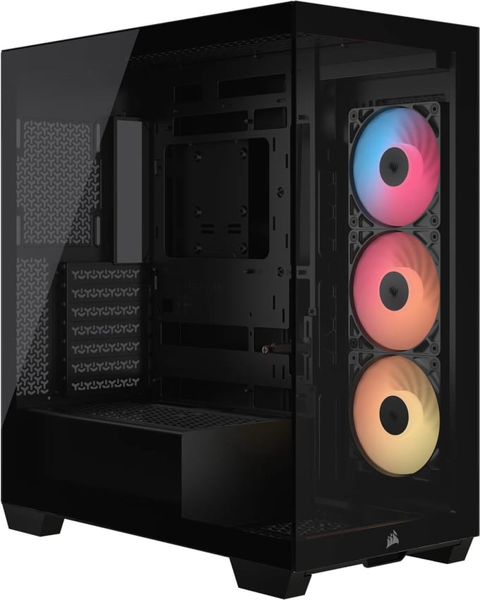 Corsair RSR Serie - Mid-Tower PC Behuizing - ARGB - Gehard Glas