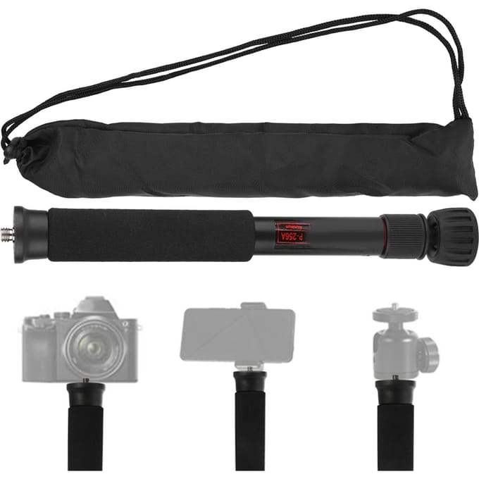 Mini Draagbare Verstelbare Hoogte Monopod Selfie Stick Mount Steunstang voor SLR Camera (P 256A)