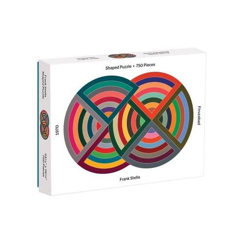 Moma Frank Stella 750 Piece Shaped Puzzle - Sarah McMenemy