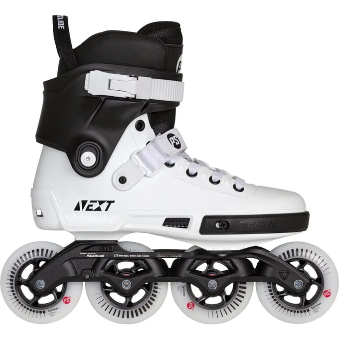 Powerslide Next Core 90 Inline Skates Wit EU 40-41 Man,Vrouw