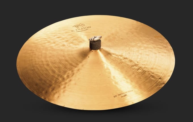 Zildjian K' Constantinople Ride 22", Medium Thin, High - Ride bekken