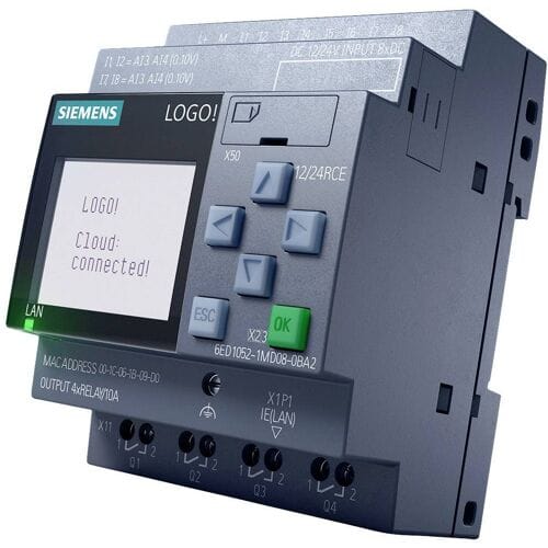 Siemens 6ED1052-1FB08-0BA2 PLC-aansturingsmodule 115 V/DC, 230 V/DC, 115 V/AC, 230 V/AC