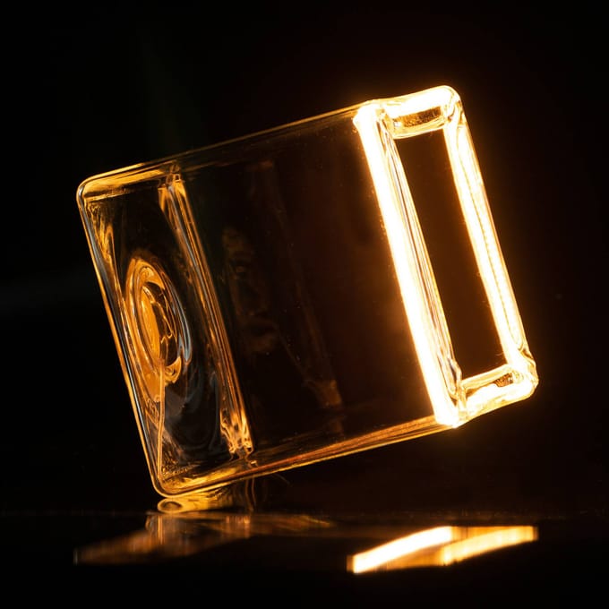 SEGULA LED Floating-Cube 86 E27 4,5W warmwit