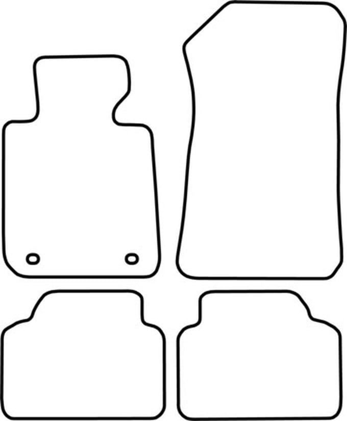 Automatten | Mattenset BMW 3-serie - E90 - 2005 - 2012