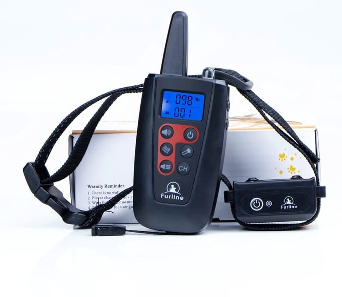 2 in 1 Trainingshalsband + Antiblafband Furline PRO