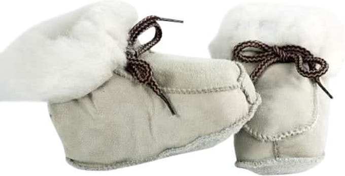 Bernardino® - Baby slofjes - Beige - Unisex - Maat 18