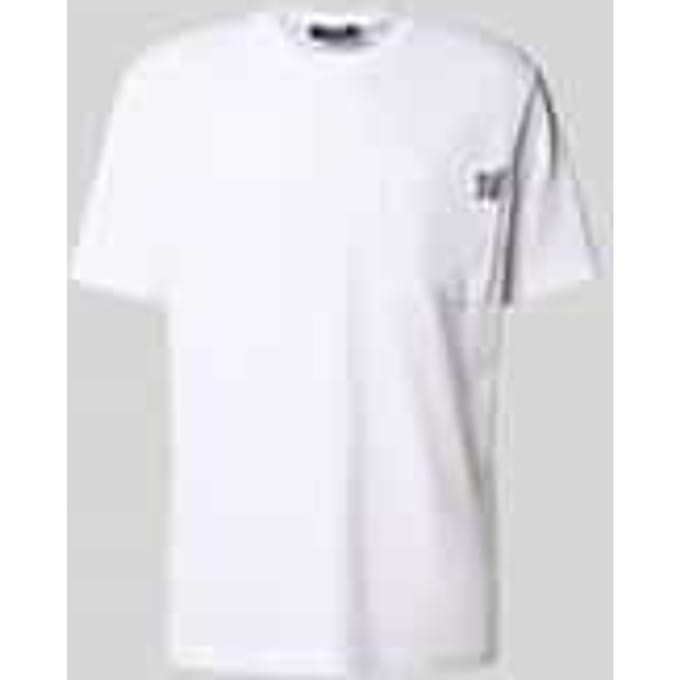 Regular fit T-shirt met borstzak