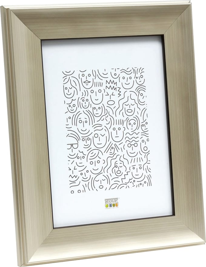 Deknudt Frames fotolijst S45ND2 - zilver - mat - 10x15 cm