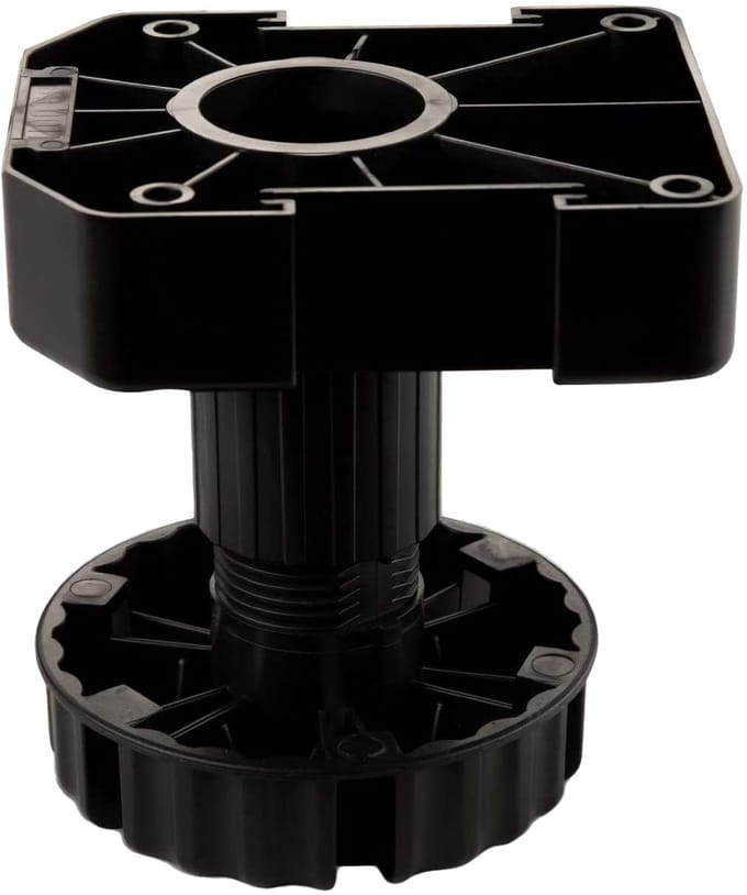 SOTECH Set van 4 stuks meubelpoten 100 mm Sokkelvoeten verstelbaar