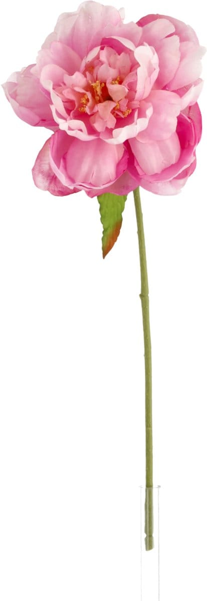 Pioen Kunstbloem 38cm Roze