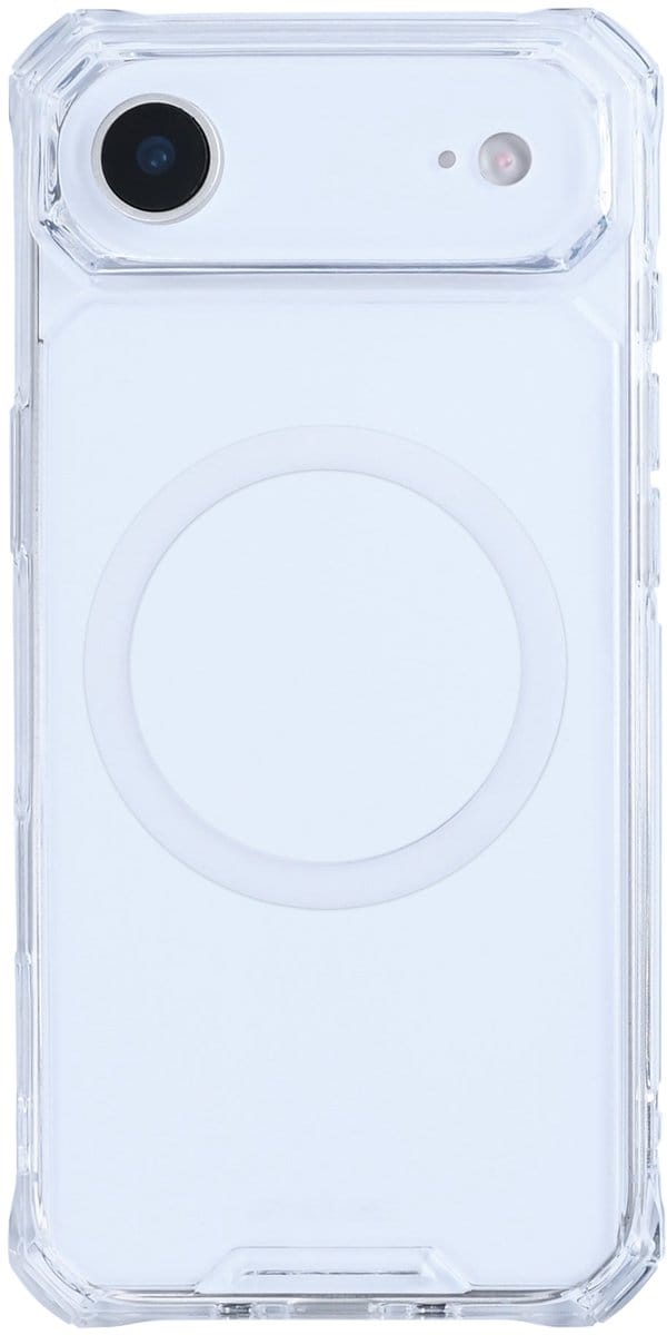Rixus Armor-X Anti Shock Case With MagSafe For Apple iPhone 17 Air Transparent