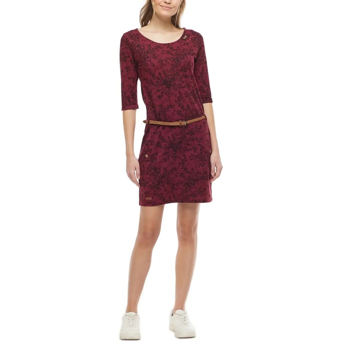 Ragwear jurk tanya Rood-Xl (42)
