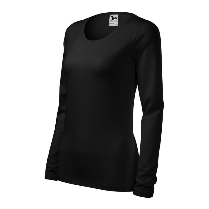 Dames-T-shirt met lange mouwen Malfini Slim 139