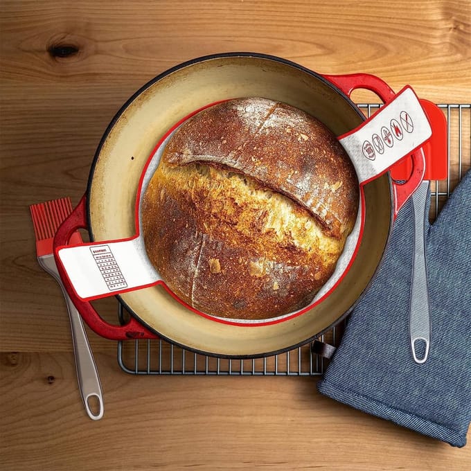 Cosensi- Bakmat Groot Formaat - Siliconen Bakmat - Herbruikbare Bakmat - Ovenaccessoires - Lange Handgrepen - Deegonderlegger - Bakplaat