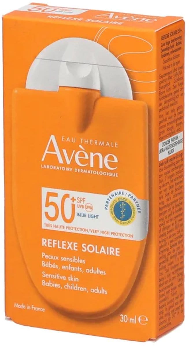 Avène Zon Reflex SPF50+ - Zonnebrand - 30 ml
