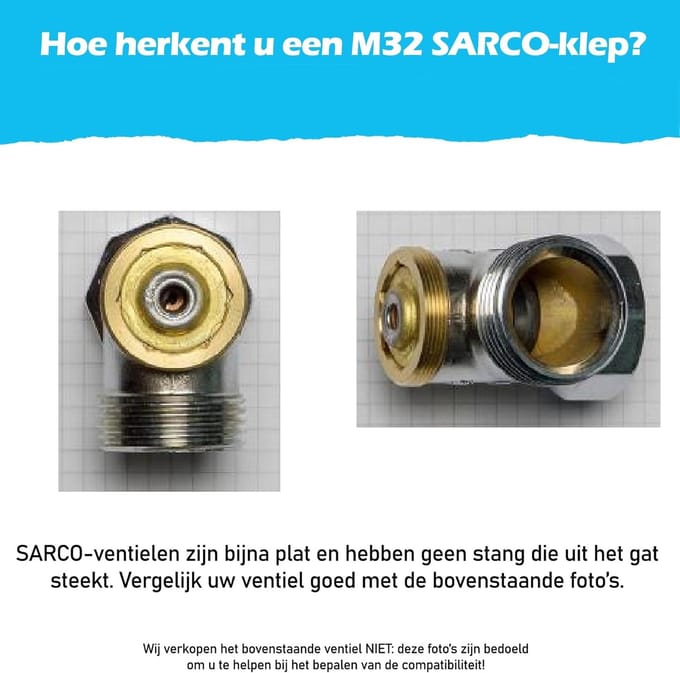 Radiator Adapter - Thermostaat Koppeling - Verwarming Aanpassen - Prototype Ontwerp - M32 naar M30 - Zilver