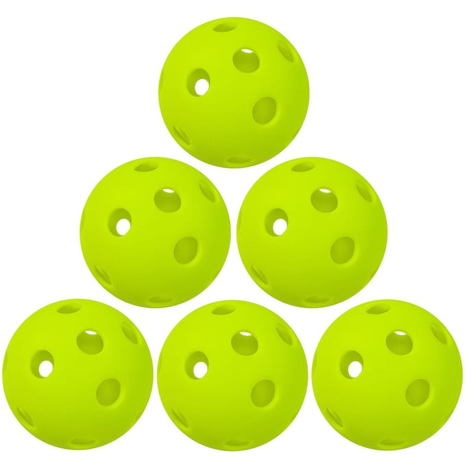 26 Holes Indoor Pickleball Ballen voor Indoor Court 6 groen