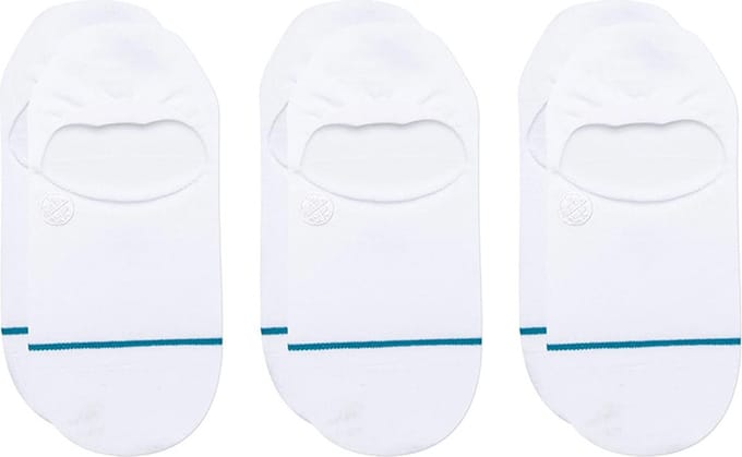 Stance unisex casual 3P footies icon wit