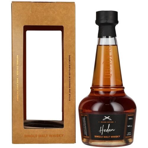 St. Kilian Kiliani Edition HEDAN Single Malt Whisky 46% Vol. 0,5l in geschenkverpakking