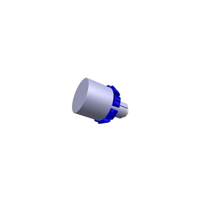 AEG knop, index, zwart, 140258565054