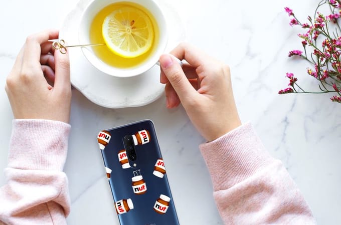 OnePlus 7 Pro Siliconen Case Nut Jar
