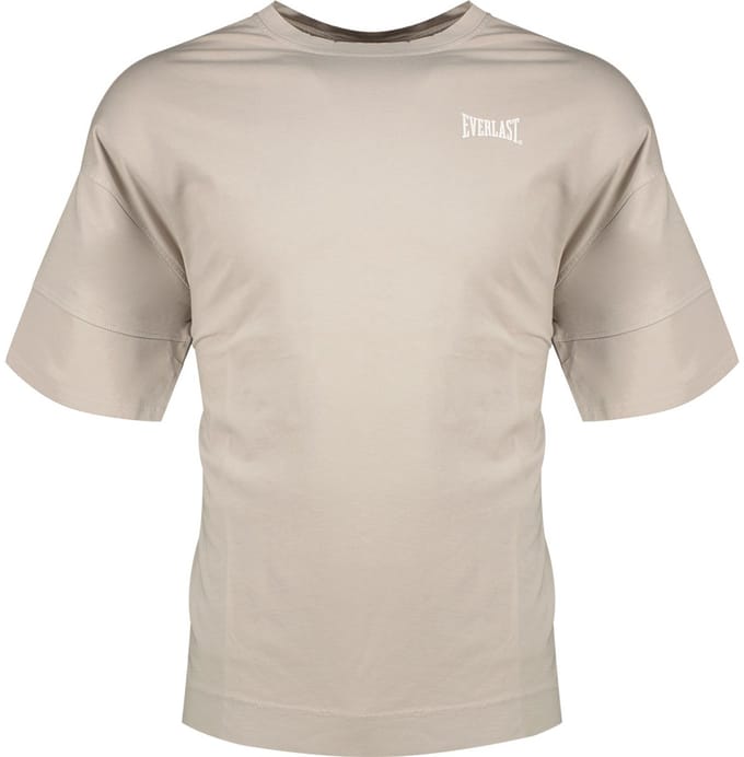 Everlast Dye Over T-shirt Met Korte Mouwen Beige S Man