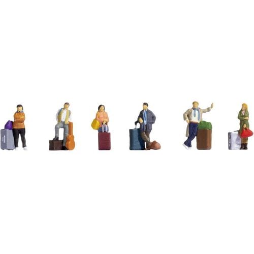 NOCH 15217 H0 Reizigers figuren Kant-en-klaar model