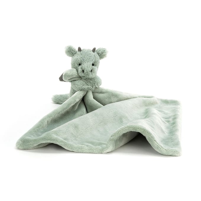 Jellycat knuffeldoekje en knuffel bashful dragon