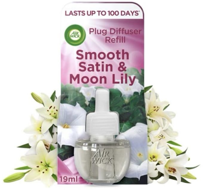 Airwick Electric Navulling Smooth Satin & Lily 19 ml