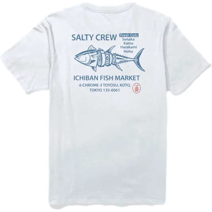 Salty Crew Ichiban T-Shirt wit