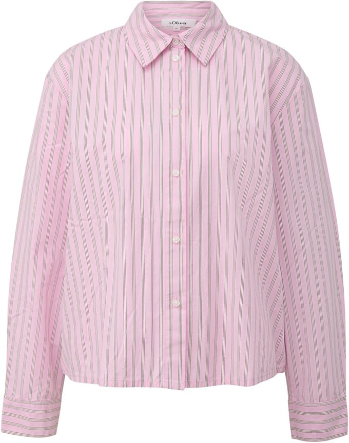 Casual fit blouse met elastische zoom. dames s.Oliver