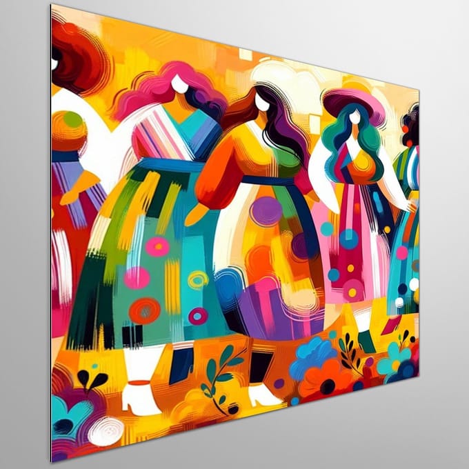Kunstprint | Wanddecoratie | Dibond | 20 × 20 cm