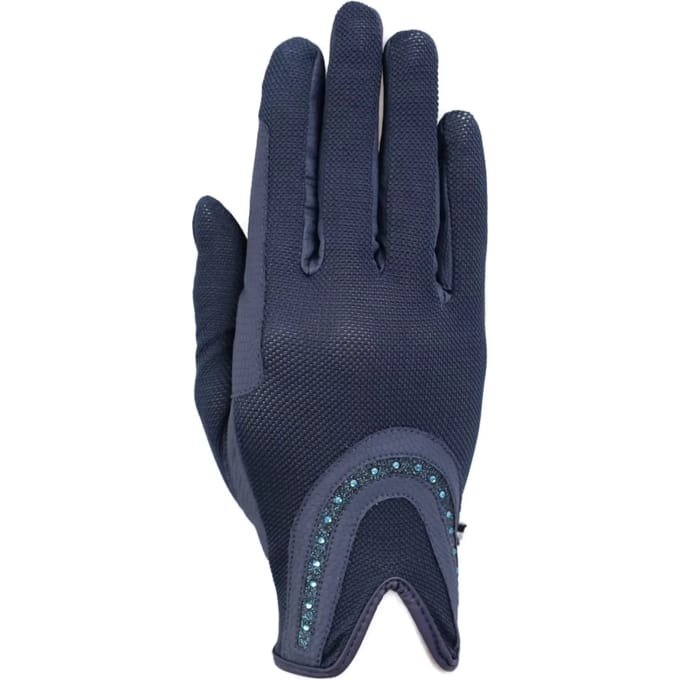 Rijhandschoenen met pailletten RSL Riders Touch Good Luck
