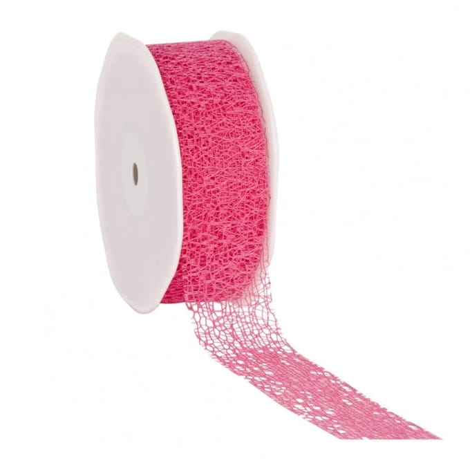 Honeycomblint fuchsia – 38 mm × 20 m
