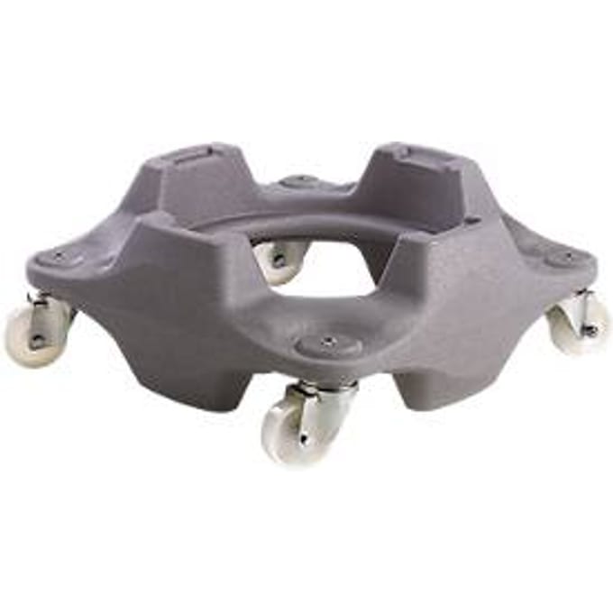 Transportrol, voor bakken van 75 l & 100 l, B 532 x D 532 x H 237/247mm, polypropeen, grijs