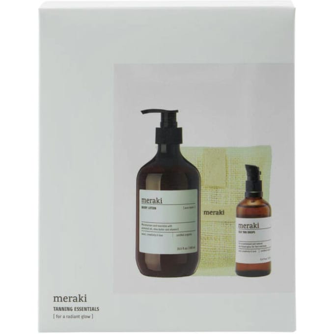 Meraki Tanning Essentials Gift Set 140 g + 100 ml + 490 ml