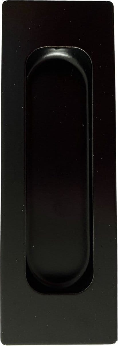 Schuifdeurkom rechth.120x40 zwart 501/B.
