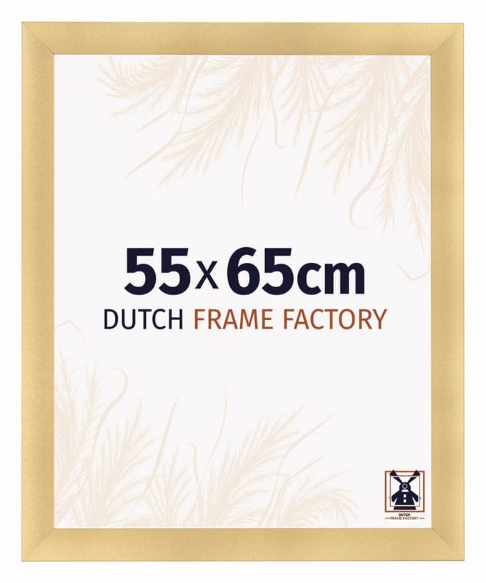 Fotolijst 55x65 cm - MDF - Goud Mat - Praag