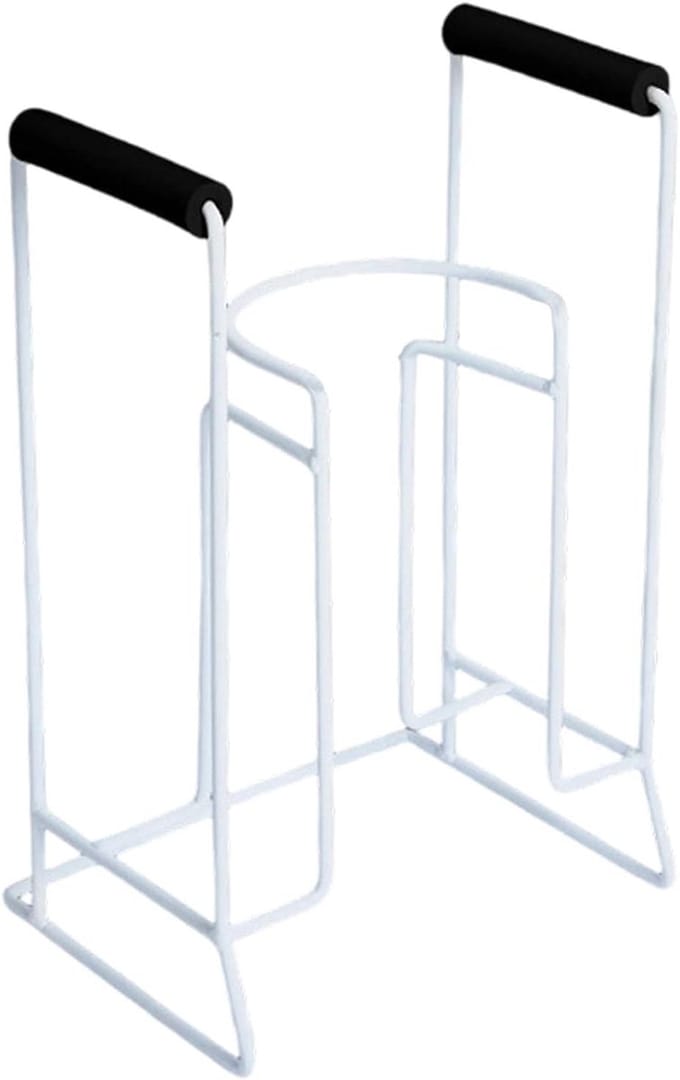Sokkenhulp - Aantrekhulp Kousen - Zelfstandig Aankleden - Ergonomische Grip - 35 cm Hoog - Wit