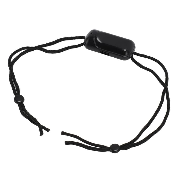 Dispositif anti-ronflement intelligent ABS Micro courant électrique Solution de soulagement du ronflement Aide au sommeil pour hommes et black