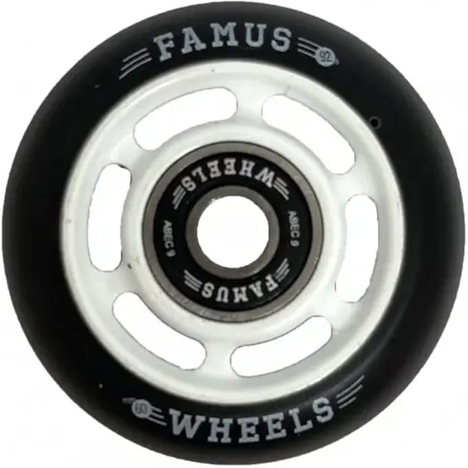 Set van 4 rollerwielen Famus Wheels 92A