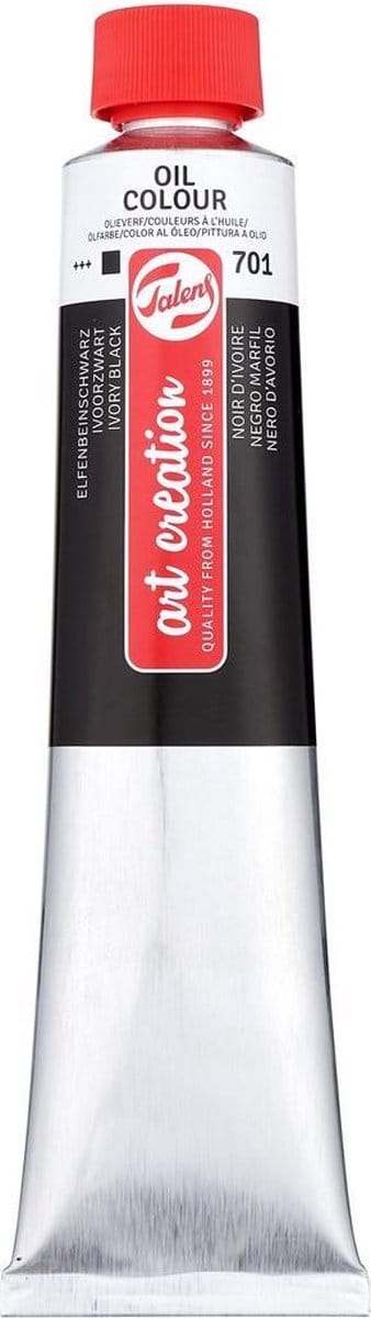 Talens Art creation Olieverf tube 701 Ivoorzwart 200mL