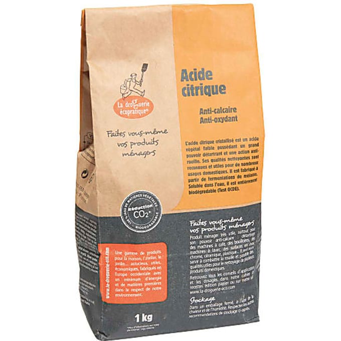 Droguerie Ecologique Citroenzuur 1kg