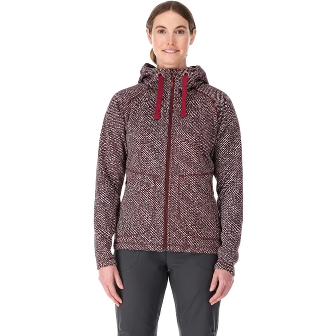 Dames fleece met capuchon Rab Amy