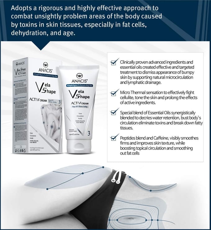 ANACIS - Vela Shape Activ Cream 150ml 150ml