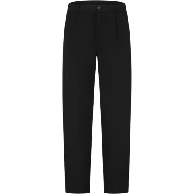 Duquezzi Wool Blend Trousers Pantalons Zwart Dqa50026009