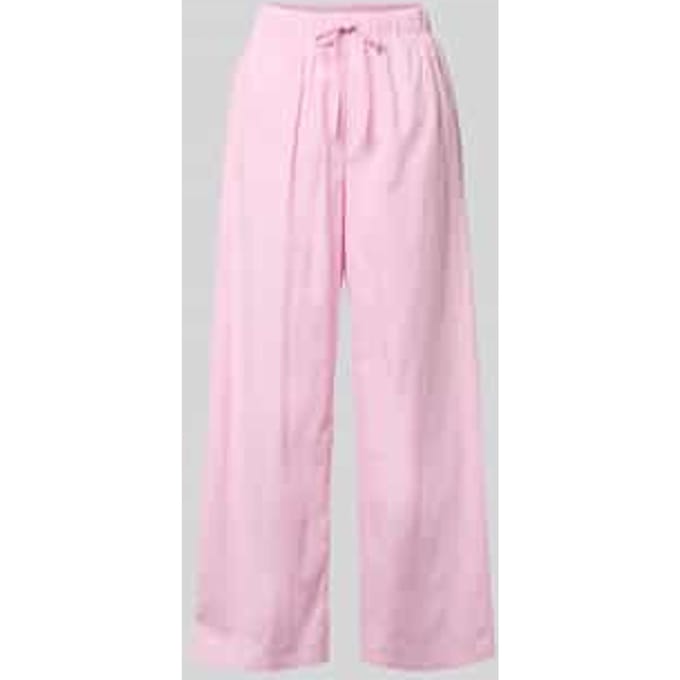 loose fit wijdte broek van puur katoen model 'AUGUSTA'