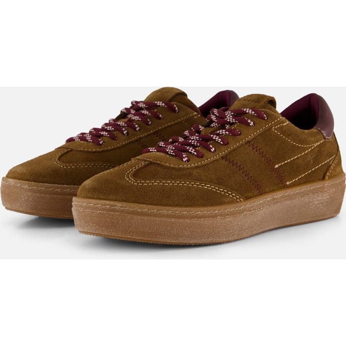 Tamaris Sneakers bruin Suede - Maat 36