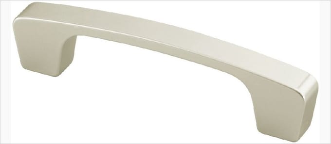 Hermeta GREEP 108/ 88MM 2xM5 NIEUW ZILVER (4192-02E)