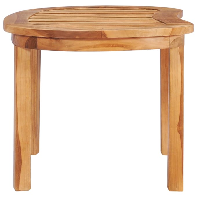 vidaXL - Salontafel - 90x50x45 - cm - massief - teakhout